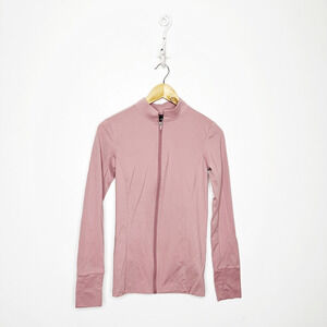 Balance athletica the elevate full zip top intuition pink VITALITY womens size S